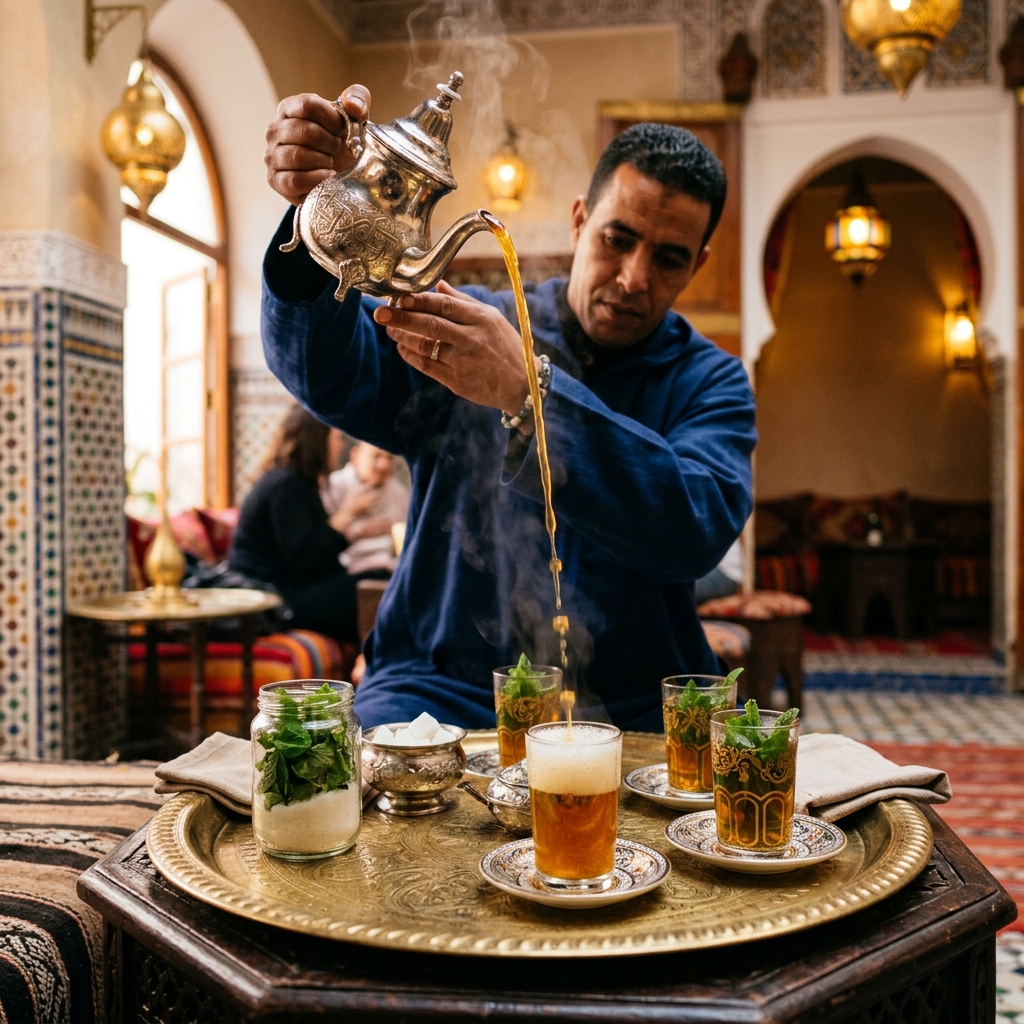 The Art of Moroccan Mint Tea: More Than Just a Drink