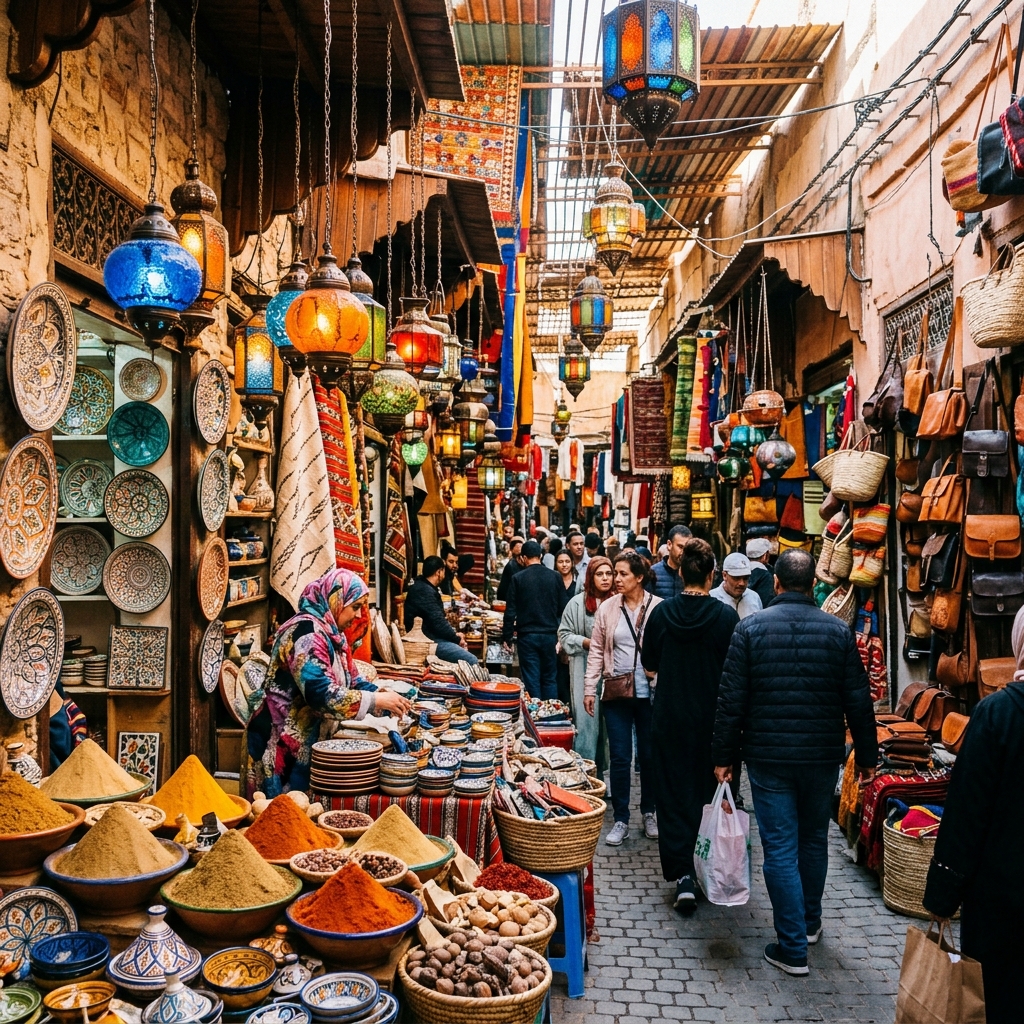The Colorful Souks of Marrakech: A Shopper's Paradise